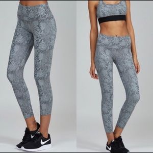 NWT Noli yoga python leggings.